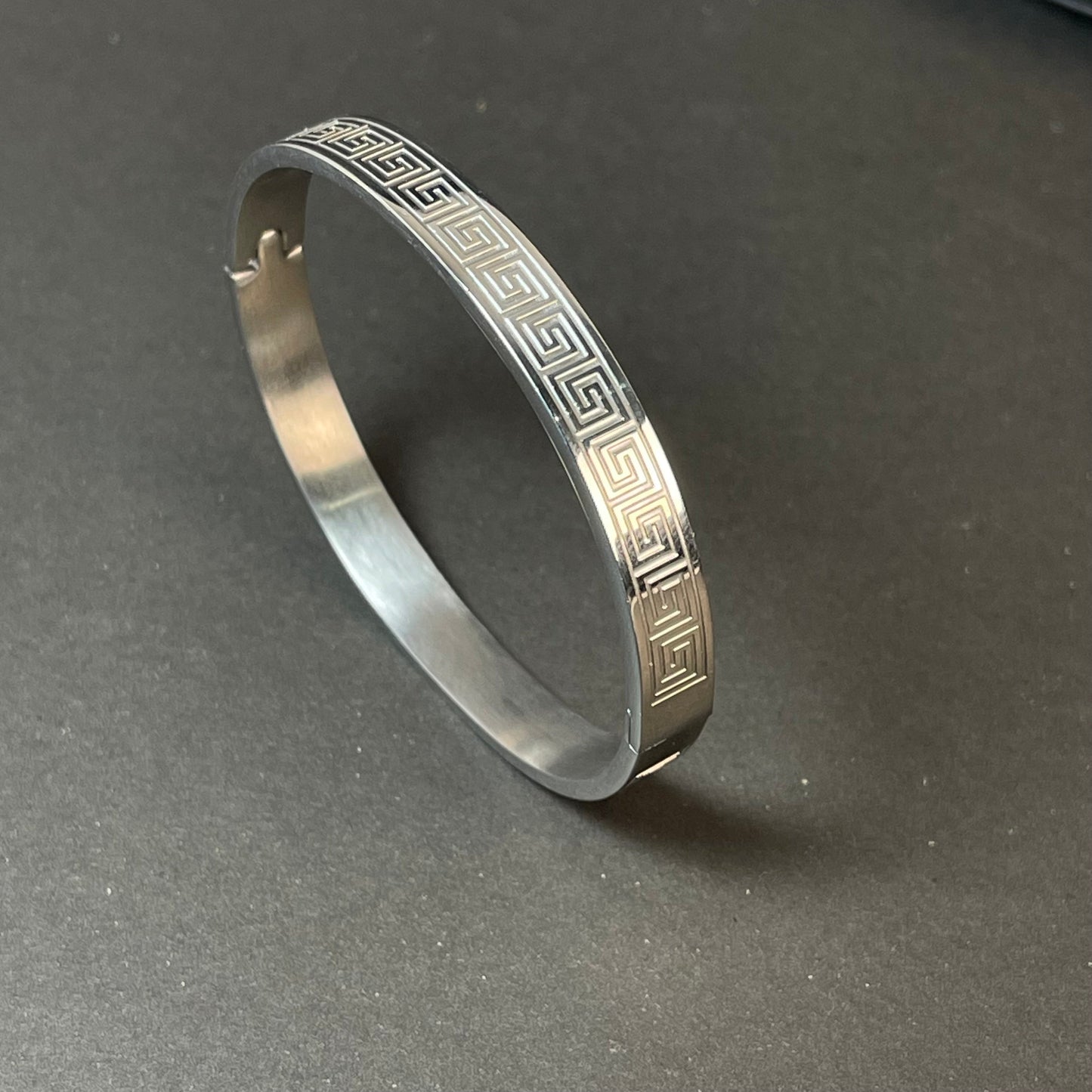 Majestic Silver Cuff Bracelet For Men
