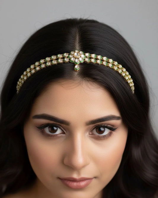 Grandeur Crystal Sheesh Patti